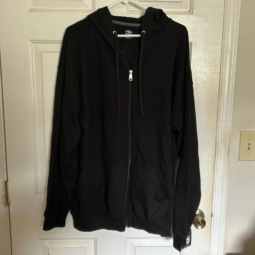 NWT Black Zip Up Hoodie